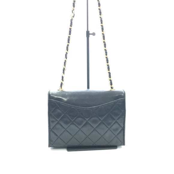 Chanel Leather Chain Shoulder Bag - Picture 3 of 6